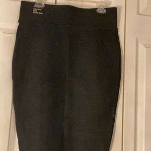 Torrid high rise charcoal pixie pencil skirt. NWT. Size 00 which is a size 10-12